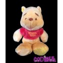 NICOTOY DISNEY DOUDOU WINNIE L'OURSON PULL ROUGE