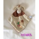 DISNEY BABY Doudou plat Bourriquet écru marron