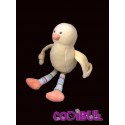 SUCRE D'ORGE doudou poussin jaune