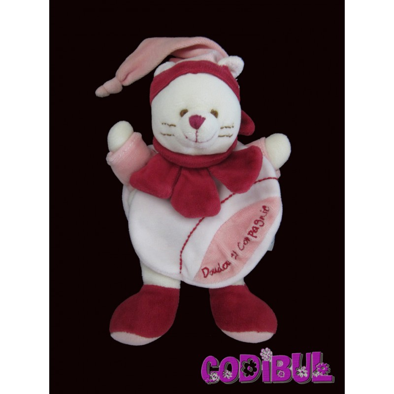Doudou Et Compagnie Doudou Chat Minouchette Rose Bordeaux Cape Doudou Et Compagnie Doudou Chat Minouchette Rose Bordeaux Cape