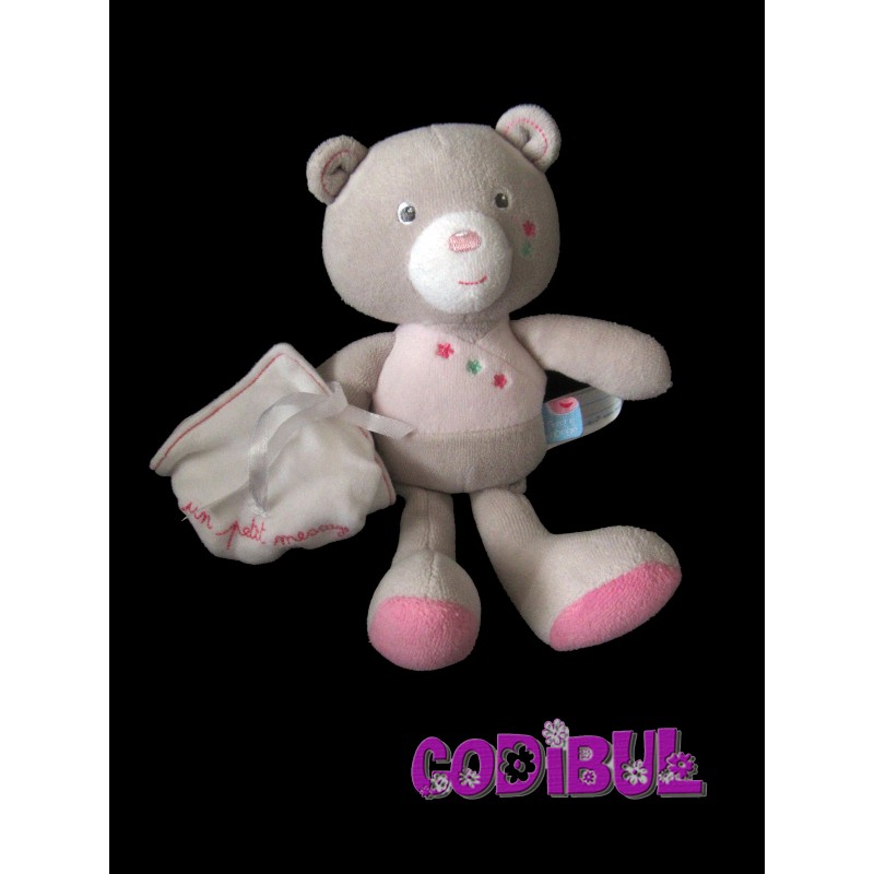 HISTOIRE D'OURS doudou VACHE PETIT MODELE 15 cm