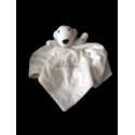 EARLY DAYS maxi doudou ours polaire blanc cuddle please