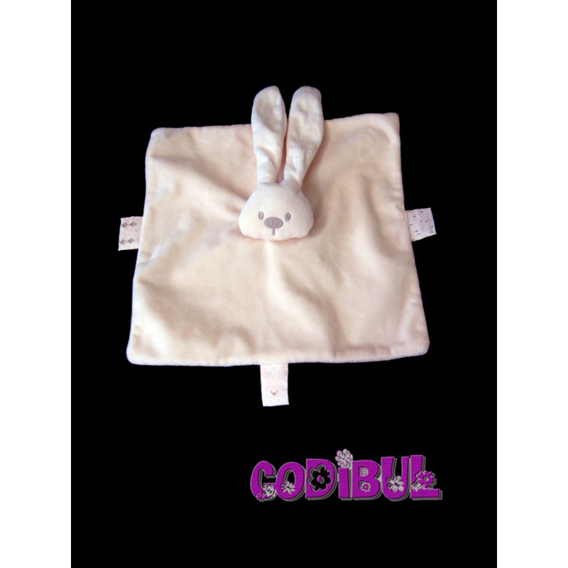 NATTOU doudou lapin rose Lapidou