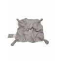 MOTS D'ENFANTS DOUDOU PLAT chat rose gris