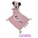 DISNEY Minnie Baby doudou rose HELLO STAR