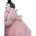 DISNEY Minnie Baby doudou rose HELLO STAR