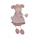 COROLLE Doudou poupée lutin rose grelot 2003