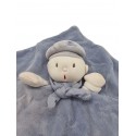 Jacadi doudou carré bleu garçon marin