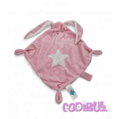 TEX BABY Doudou plat lapin...