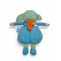 COROLLE Doudou Poupée lutin bleu vert avec grelot
