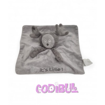 OBAIBI Doudou plat élan...