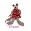 MOULIN ROTY grand doudou Nini la souris la Grande Famille