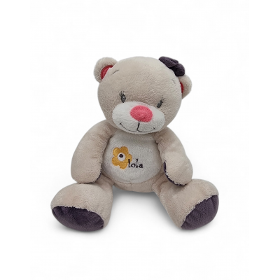 BEBISOL Doudou ours beige...