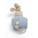NICOTOY Doudou musical lapin bleu ABC