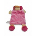NICOTOY DOUDOU PLAT FLEUR ROSE