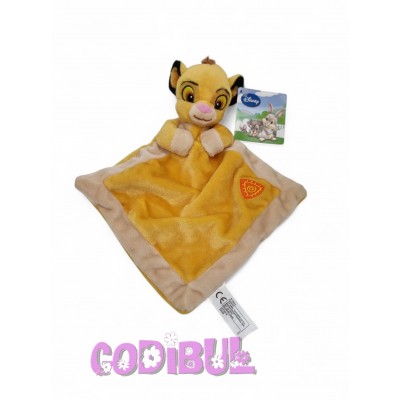 DISNEY Doudou plat lion simba