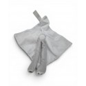 OBAIBI Doudou plat chien gris bleu rayures