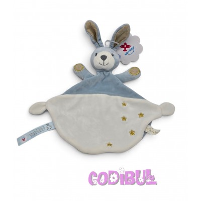 NICOTOY Doudou plat lapin...