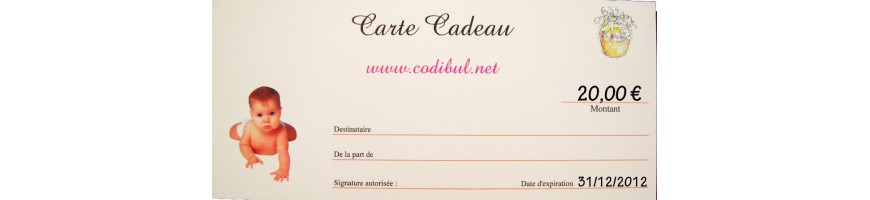 carte cadeau