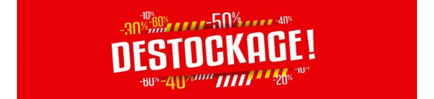 destockage, promotions